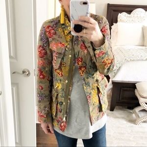 H&M floral jacket